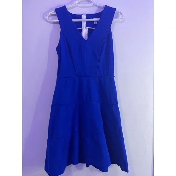 Banana republic royal blue dress on sale